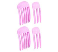 Nicear 4 Pièces Pinces À Racine Pour Volume Capillaire Pinces À Racine Pince À Volume Capillaire 3 6 Haut Artéfact Pince À Racine Moelleuse Pour Femme Violet