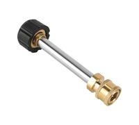 Nicear Adaptateur de Nettoyeur Haute Pression pour Pistolets à Neige et Mousse Karcher HD (M22 14 mm) à Connexion Rapide 1/4", Accessoires de Pistolet pulvérisateur en Laiton et en Acier Inoxydable