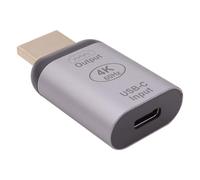 Nicear Adaptateur USB C Vers HDMI Pratique USB C TypeC 3.1 Source Femelle Vers HDMI Récepteur HDTV Adaptateur Mâle Adaptateur 4K À 60HZ Vidéo