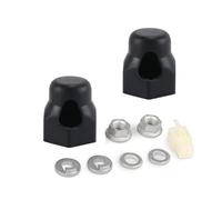 Nicear Axe de moteur de moyeu de vélo électrique M12, écrou de blocage avant, disque de blocage, écrous d'espacement, couvercle avec arbre de 12 mm
