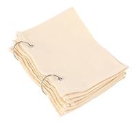 Nicear Carnet de croquis en tissu vierge, carnet de techniques mixtes en lin avec un design pliable unique pour la couture et le dessin, gris, marron, gris-blanc disponible