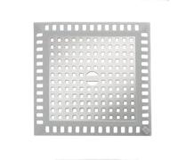 Nicear Couvercle de drain de douche carré, attrape-cheveux pour couvercle de drain de douche, essentiel pour empêcher le colmatage des drains de salle de bain, buanderie, baignoire, cuisine, évier