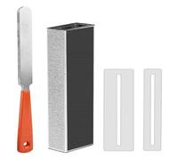 Nicear Ensemble De Limes À Frettes Pour Guitare - Lime À Frettes 3 En 1 En Acier Inoxydable Et Pickguard De Touche, Outils De Luthier Pour Guitare Électrique/acoustique/basse/classique