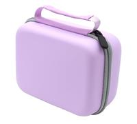 Nicear Étui pour Appareil Photo À Impression Instantanée Boîtier De Rangement Rigide avec Poche Intérieure Porte Boîte pour Carte Mémoire Sac Uniquement Violet