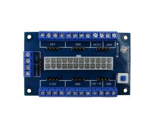 Nicear Module ATX Breakout Board 24 Broches 20 Broches Adaptateur D Alimentation ATX Platine D Alimentation De Laboratoire Pour Test PC