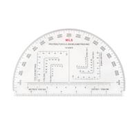 Nicear Rapporteur de carte Rapporteur Rapporteur Échelle de coordonnées pour la lecture de cartes topographiques et la navigation terrestre Règle de lecture de cartes pour la navigation terrestre