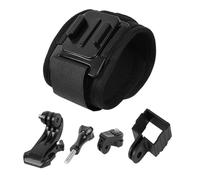 Nicear Repose-Poignet Rotatif À 360° pour GoPro Et DJI Osmo, Sangle Réglable avec Vis 1/4", Compatible avec Les Accessoires De Caméra d'action Insta360 One R