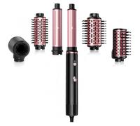 Nicebay Sèche-cheveux à brosse sans balais 110 000 tr/min - 5 fonctions multi-styler pour séchage rapide, bouclage, volume et lissage | Brosse soufflante à haute vitesse pour tous les types de cheveux