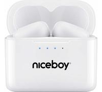 Niceboy HIVE Podsie 3 Polar White Wireless In Ear Headphones (casque intra-auriculaire sans fil)