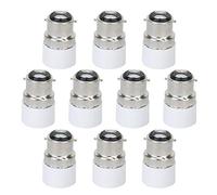 NiceButy 10pcs Adaptateur Ampoule B22 à LED E14 vis Holder Lampe Convertisseur Connecteur B22 à E14 Douille de Lampe Beau et Pratique