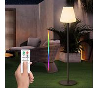 NiceBuy Lampadaire Solaire Exterieur Jardin,Lampadaire Exterieur Sur Pied Led Sans Fil,4 Positions RéGlables En Hauteur,Ip44 éTanche Pour Jardin Avec Pelouse De Terrasse Chambre à Coucher B