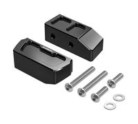 NICECNC Bloc de levage noir pour béquille de moto de 2,5 cm/5,1 cm compatible avec tous les modèles Sportster de 2003 à 2019, compatible avec Forty Eight XL1200X 2010-2019, Iron 1200 XL1200NS