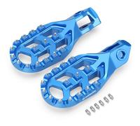 NICECNC Cale-Pieds Forgés Bleus Compatible with 2023 XC/XCF/SX/SXF 125-500 2023 FC/TC/FX/TX 125-501
