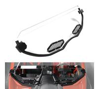 NICECNC Demi-pare-brise avec revêtement dur résistant aux UV compatible avec Maverick X3 4x4 DS Turbo DPS 2021-2024, Maverick X3 Max 4x4 DS Turbo DPS 2021-2024, Maverick X3 R 4x4 XRS Turbo DPS 2017