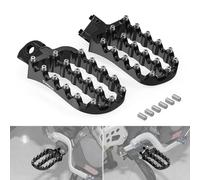 NICECNC Ensemble de Repose-Pieds pour Moto Compatible with 690 SMC R 2019-2024, 950 Adventure S 2004-2006, Ensemble de Repose-Pieds avec boulons Compatible with Husqvarna Norden 901 2022-2023,
