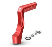 NICECNC Kickstarter Levier de démarrage Compatible avec Les Accessoires en billettes d'aluminium 2GU-15620-01-00, 6061-T6, Rouge