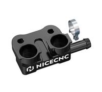 NICECNC Raccord de carburant TBI noir compatible avec 125/250/300 SX/XC 2023-2025 Compatible avec 150 EXC XCW 2024-2025 Compatible avec 150 TE 2024-2025 Voir les compatibilités
