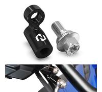 NICECNC Rallonge de Tuyau de Frein hydraulique Compatible with R1300GS, R1250GS Adventure, R1200GS, R1200RT, F850GS Adventure, F900XR, S1000XR, Ligne de Frein, Voir compatibilité, Noir