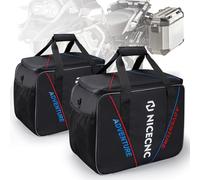 NICECNC Sac intérieur pour Valise latérale de Moto Gauche Droite, Doublure de Bagage de Moto Extensible à 46 L Compatible with BMW R1200GS R1250GS ADV LC 2004-2022 F850GS F750GS F700GS F800GS