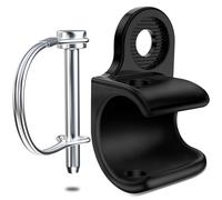 NICEDACK Embrayage de remorque de vélo pour remorque Thule - Attelage d'essieu de vélo pour remorque Thule - Pour modèles Thule Chariot(Noir, 1 pièces)