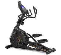 Niceday Vélo elliptique pour la Maison, Appareil d’entraînement elliptique avec foulée de 50 cm et 32 Niveaux de résistance, magnétique avec Inclinaison motorisée à 20 Niveaux (Black+Gold)