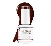 Nicedeco 15ML Vernis Semi Permanent Couleur Automne Hiver, Vernis à Ongles Gel Polish Soak Off UV LED Brillant Longue Durée (260)