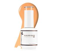 Nicedeco Gel Construction Ongle UV 8 en 1, Gel Builder Base de Renforcement 15ML, Réparation et Extensions, Vernis à Ongles Forts, Base Coat, Le Nail Art Décoration Naturel Nu Rose(B04)