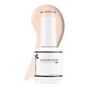 Nicedeco Gel Construction Ongle UV 8 en 1, Gel Builder Base de Renforcement 15ML, Réparation et Extensions, Vernis à Ongles Forts, Base Coat, Le Nail Art Décoration Naturel Nu Rose(B16)