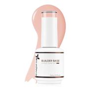 Nicedeco Gel Construction Ongle UV 8 en 1, Gel Builder Base de Renforcement 15ML, Réparation et Extensions, Vernis à Ongles Forts, Base Coat, Le Nail Art Décoration Naturel Nu Rose(B01)