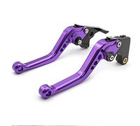 NICEDOLL Leviers de frein d'embrayage courts CNC pour GROM/MSX125 2014-2023, CB125/F/R Monkey 2019-2022, CBR500R/CB500F/X 2013-2021, violet