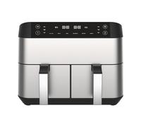 Niceey Airfryer XXL Friteuse à Air sans Huile - Puissance de 2460W - 2x4L Double Panier - Récipient Antiadhésif - Air Fryer 6 Programmes - Fonction Smart Finish - 8L - Argent Argent https://www.fnac.com/mp49676124/Niceey-Double-Airfryer-XXL-Deux-compartiments-de-cuisson-8-0-litres-2460-Watt-Double-fonction-Argent/w-4?oref=4f870510-a647-03ca-0cdb-a56b15b53167