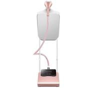 Niceey Steamer - Défroisseur à Vapeur avec Table à Repasser Verticale - Fer à Repasser - 1800W - Réservoir 2,5L - 6 Programmes - Tous Tissus - Maison - Rose Rose