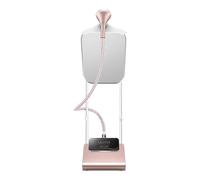 Niceey Steamer, Défroisseur à Vapeur avec Table à Repasser Verticale, Fer à Repasser, 1800W, Réservoir 2,5L, 6 Programmes, Tous Tissus, Maison, Rose