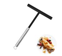 NICEIN®1PC Distributeurs à Crêpes Inox,Spatule Crepe en Forme de T,Convient pour Crepiere pour Faire des Crepe,étaleur de Pâte,Râteau À Crêpe,Convient pour Faire des Pancake et des Gaufres