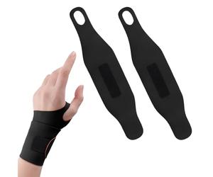 NICEIN Aattelle Poignet 1 Paire Ultra-Mince, Repose Poignets Orthèse élastique de Poignet, ProtèGe Serre Bande Poignets Musculation, Soulage la Douleur à ActivitéS Quotidiennes (Noir)