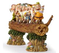 NICEKAY Statue de Nains de Jardin, Figurines Marrant de Nains Sept Nains, Ornement de Jardin Exterieur, Sculptures en Résine Imperméable pour Décorations de Salon, Pelouse, Patio,A