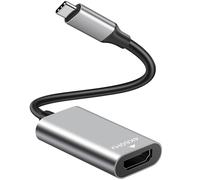 NICEKEY Câble adaptateur USB C vers HDMI pour moniteur 4K @ 60 Hz Câble USB Type C vers HDMI pour iPhone 15/16 Pro Max, MacBook Pro/Air, iPad Pro, Galaxy S24, Thunderbolt 3/4 vers moniteur HD