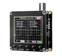 Niceminiwall 138 Pro Mini oscilloscope numérique avec taux d'échantillonnage de 2,5 MSa/s, appareil de mesure alimenté par batterie 1000 mAh pour tests électriques et analyse du signal (avec sonde 10