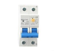 Niceminiwall 1P+N RCBO Disjoncteur de fuite avec protection contre les surcharges et les courts-circuits Capacité de coupure 6 KA 230 V AC pour usage industriel commercial résidentiel (16 A)