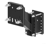 Niceminiwall Acier inoxydable robuste pour porte-pneus de secours pour remorques, SUV et camions avec 4/5/6 boulons de roue compatible, design résistant pour les voyages en voiture et