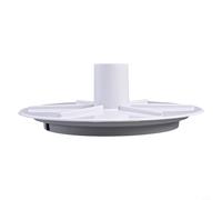 Niceminiwall Adaptateur de plaque d'aspiration pour skimmer Admiral S15 et 0 Skimmers, adaptateur de tuyau de piscine de rechange compatible avec les systèmes d'aspiration de piscine et de spa,