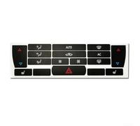 Niceminiwall Autocollants de réparation de bouton de climatisation, pour SAAB 9-3 2003-07, remplacement du panneau de commande de chauffage AC