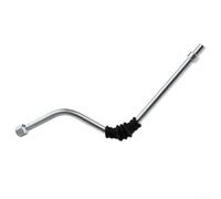 Niceminiwall Baguette à vapeur de rechange pour machine à café avec bras et buse en acier inoxydable, compatible avec les machines à expresso Gaggia Viva, 6 mm de diamètre, caoutchouc anti-brûlure