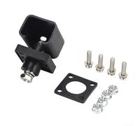 Niceminiwall Bornier de batterie au lithium 50 A DC1000 V Paire avec connecteurs en cuivre pur et coque ignifuge PA66 pour systèmes de stockage d'énergie et véhicules,
