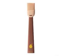 Niceminiwall Brosse à badigeonner à l'huile de barbecue en silicone pour la cuisson et la cuisine, résistant à la chaleur, outil de cuisine non flexible pour griller, gâteau, pain, beurre, marinades
