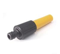 Niceminiwall Buse de tuyau d'arrosage réglable pour lavage de voiture, arrosage des plantes et bain d'animaux domestiques - Plastique ABS, pièce jaune tête de pulvérisation avec raccord rapide