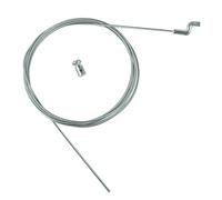 Niceminiwall Câble d'accélérateur à crochet en Z robuste avec vis en acier pour système de frein moteur de tondeuse à gazon 200 cm