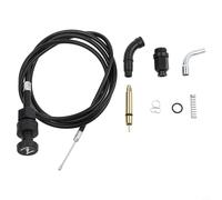 Niceminiwall Câble d'étranglement et piston de valve de démarrage compatible avec TRX450ES/FE/FM pour Foreman 450 4x4 pour modèles ATV 1998-2004 - Construction en acier inoxydable pour une durabilité