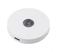 Niceminiwall Capteur de lumière intelligent WiFi/pour ZigBee, détection précise de la luminance pour la domotique, contrôle des éclairages économes en énergie, compatible Smart-Life | Blanc (ForZigbee