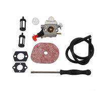 Niceminiwall Carburateur de rechange pour débroussailleuse FS56RC, FS70R, FS70, FS70RC & KM56RC - Construction métallique, convient pour tondeuse à gazon et corde Tri